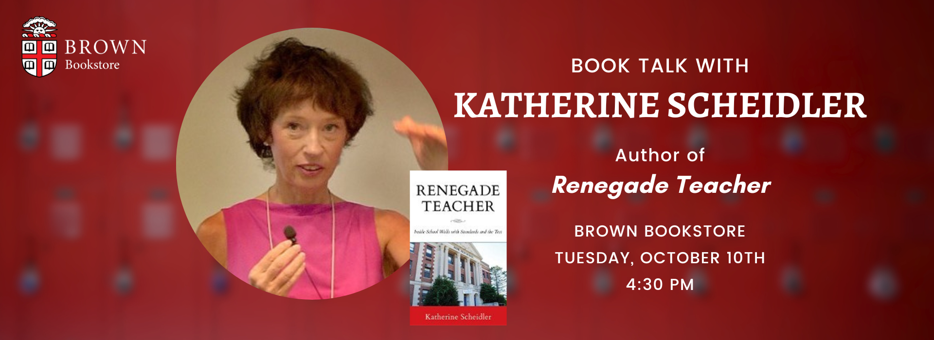 Book Talk with Dr. Katherine Scheidler
